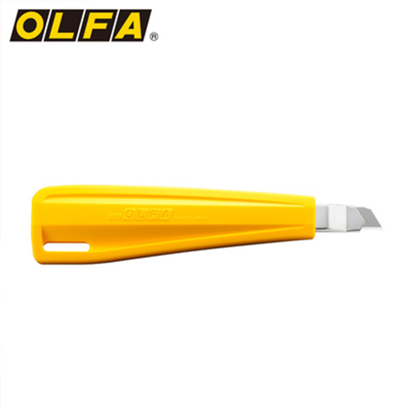 OLFA日本300标准型小刀螺栓加强固定切割刀配套9mm刀片美工刀