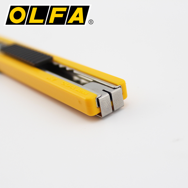OLFA进口刀具9mm家用美工刀标准刀日常小刀多用途标准型切割刀A-2