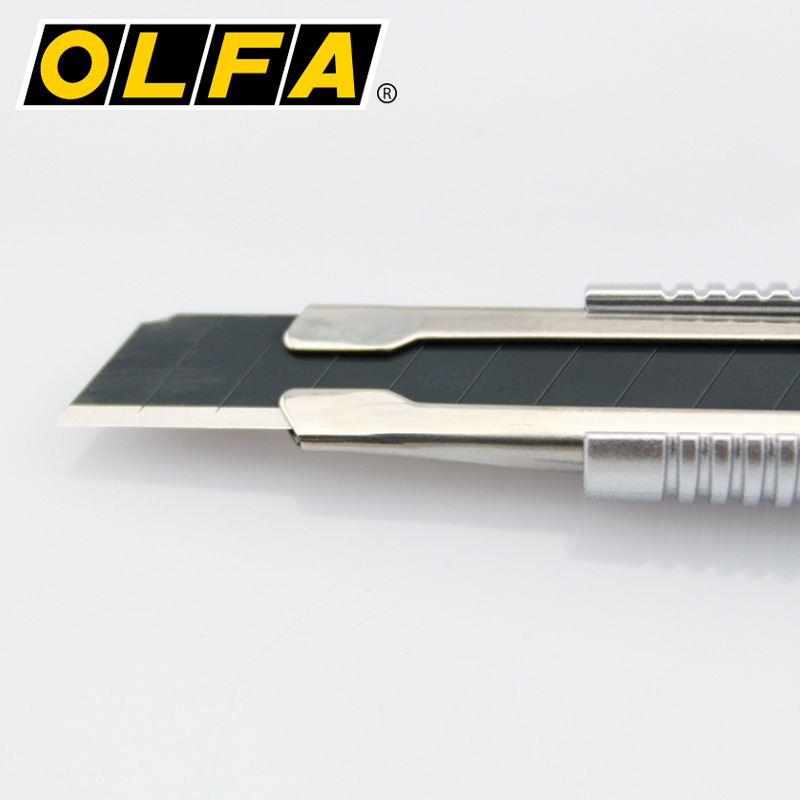 日本OLFA原装银黑系列壁纸刀9mm小型美工刀墙纸贴膜刀LTD-01