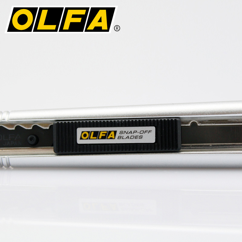 日本OLFA原装银黑系列壁纸刀9mm小型美工刀墙纸贴膜刀LTD-01