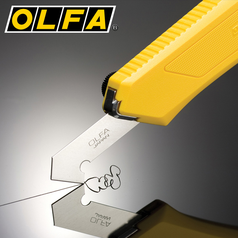 日本OLFA PC-L大型亚克力切割刀 手工模型刀具 双向刀片